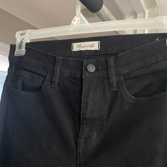 Madewell Roadtripper Skinny Jeans Black - Picture 4 of 8